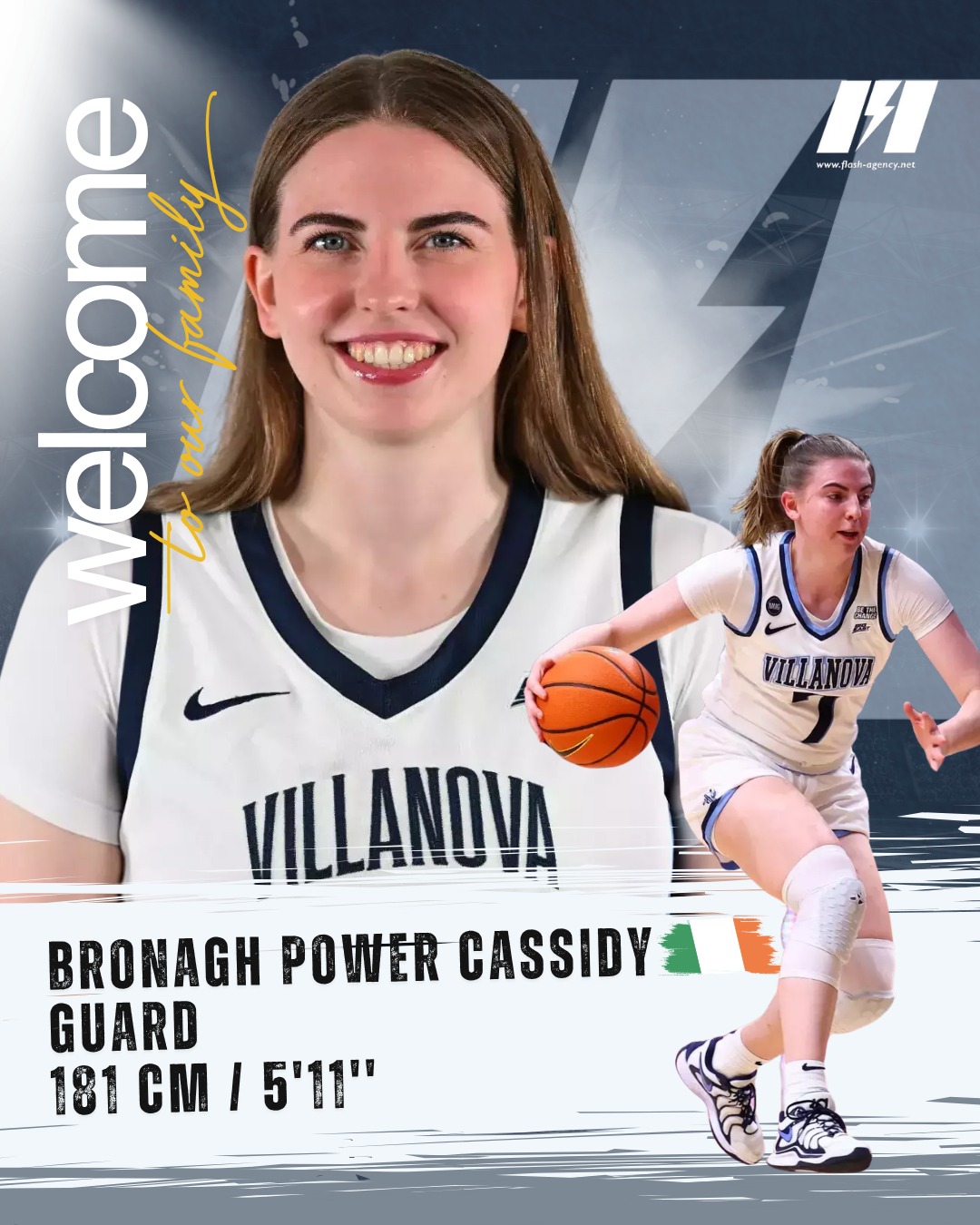 Flash Agency announces the signing of Bronagh Power-Cassidy 