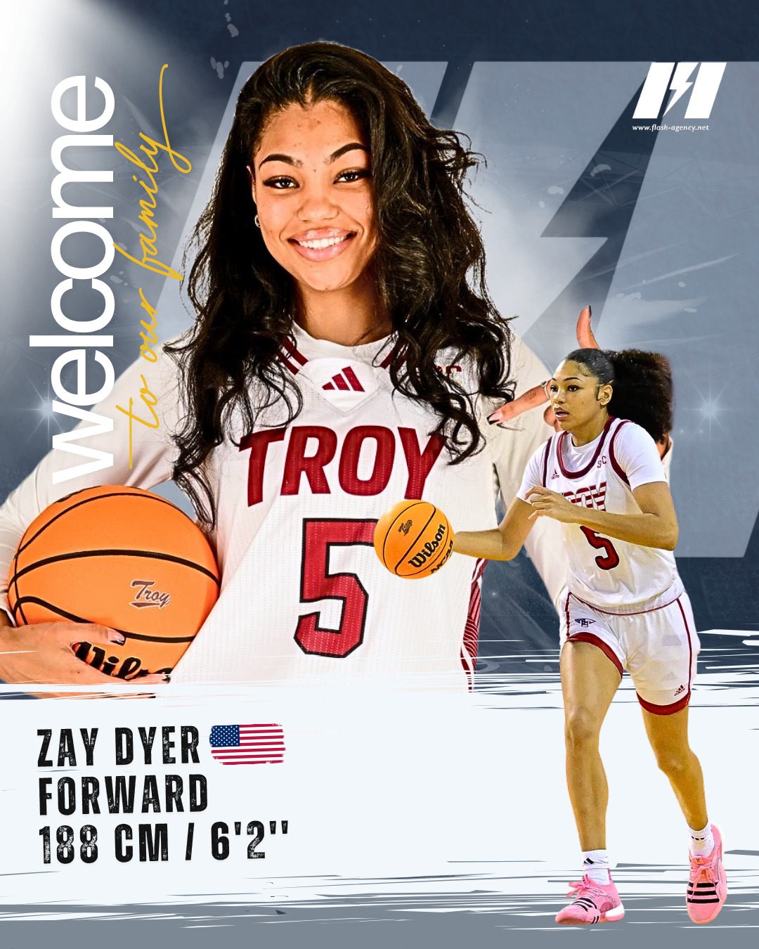 Zay Dyer has signed with Flash Agency